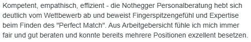 Bewertung SAP